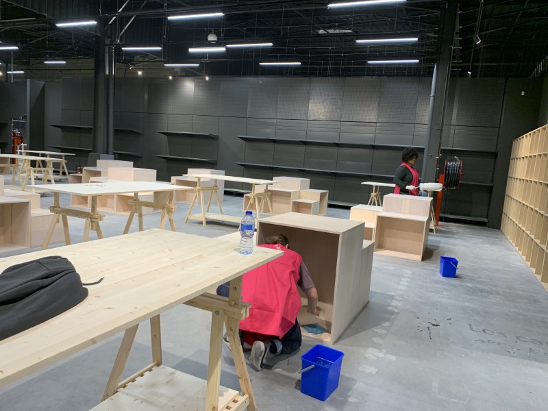 Prestation de nettoyage post-réaménagement d’un espace à Bègles