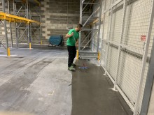 Intervention CBP Nettoyage après travaux : dépoussiérage gondoles et étagères à Bègles