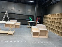 Nettoyage après travaux pour magasin Alinea à Bègles : remise en état complète