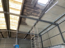 nettoyage et remise en état d'un hangar à villenave d'ornon proche bordeaux